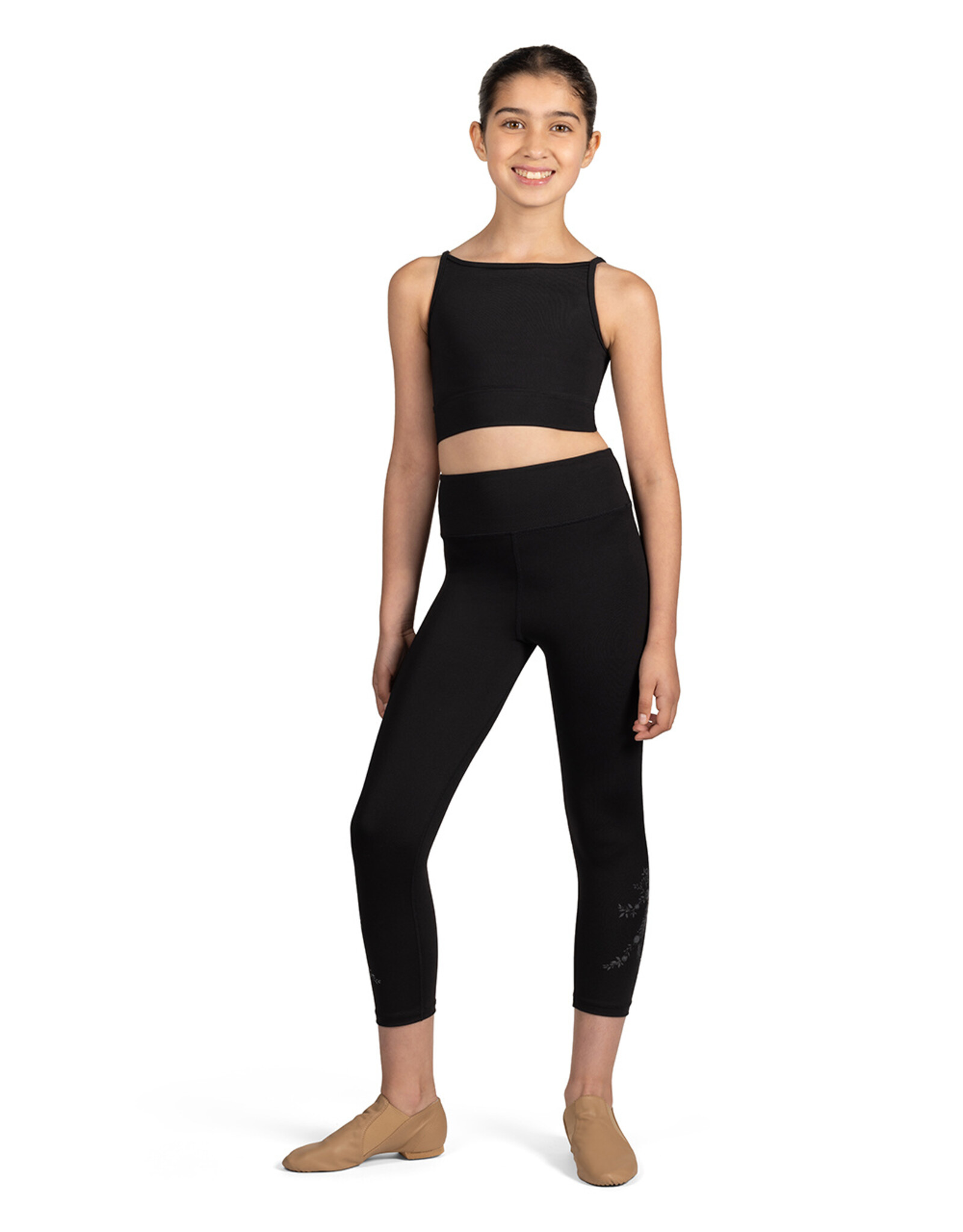 MIRELLA M682C MIRELLA YOUTH GLOW 7/8 LENGTH LEGGING