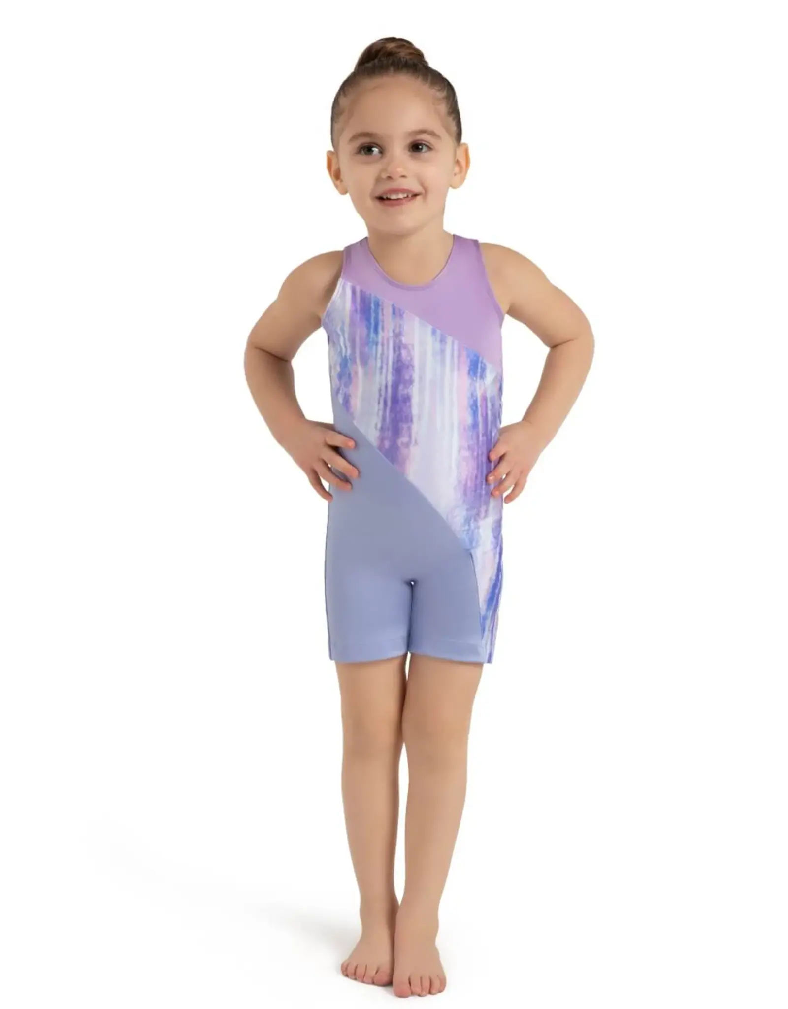 CAPEZIO 12111C CAPEZIO CHILD GYMNASTICS SEASHELL BIKETARD