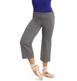 CAPEZIO ADULT CROP WIDE LEG KNIT PANT