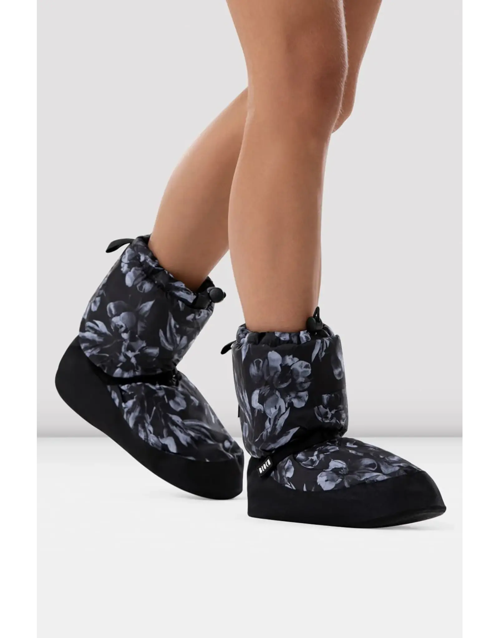 BLOCH BLOCH WARMUP BOOTIES WITH DRAWSTRING