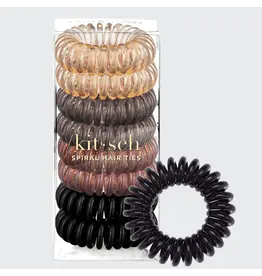 KITSCH KITSCH SPIRAL HAIR TIES 8 PACK