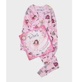 BOOKS TO BED TWINKLE BOOK AND PAJAMA SET