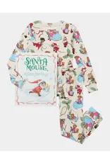 BOOKS TO BED SANTA MOUSE BOOK AND PAJAMA SET