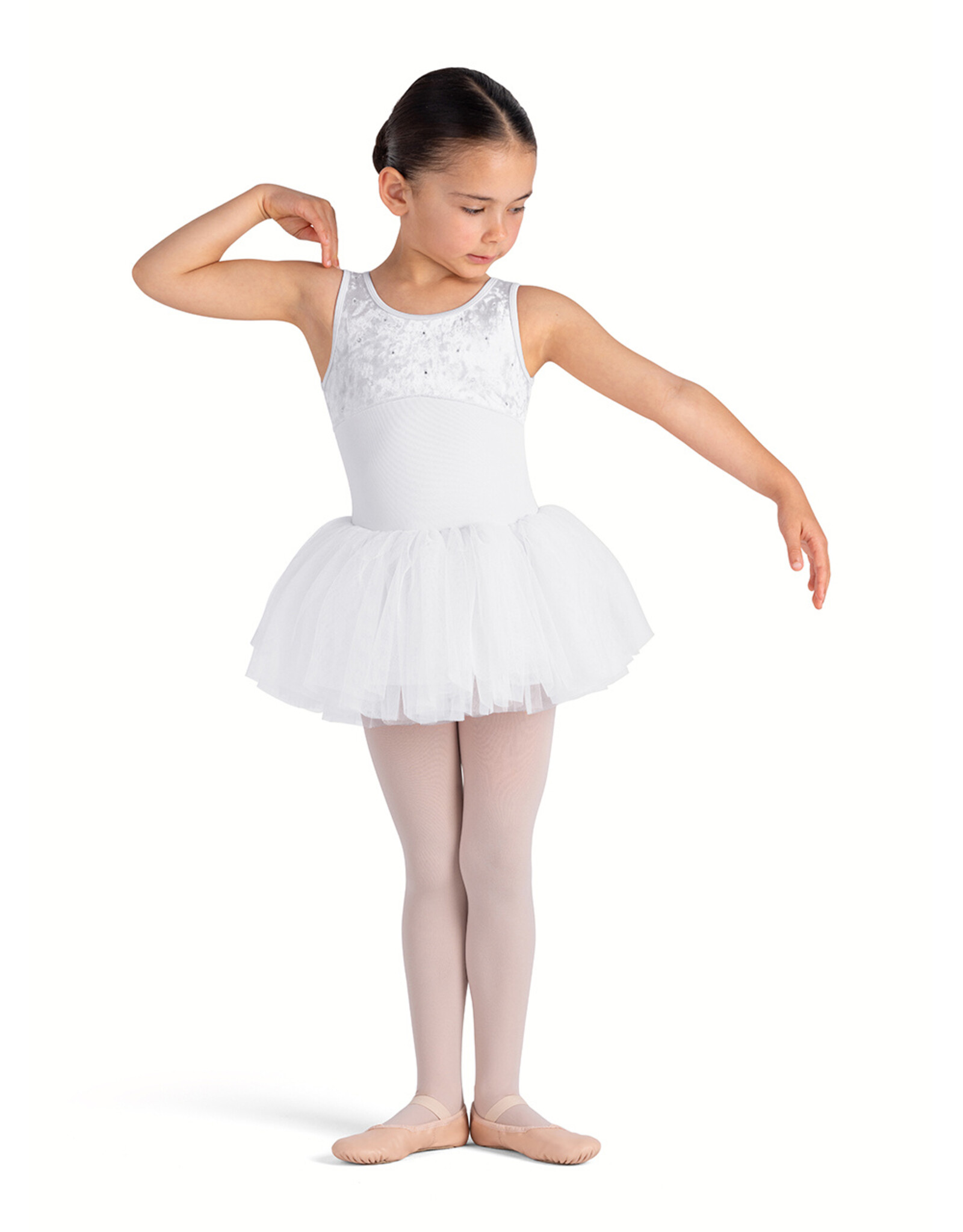BLOCH BLOCH CL5635 YOUTH HAUTE VELVET OPEN BACK TUTU DRESS