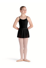 BLOCH BLOCH CR5221 YOUTH HAUTE VELVET AND MESH PULL ON SKIRT