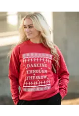 COVET DANCE DANCING THROUGH THE SNOW SWEATSHIRT