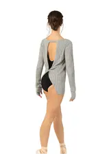 BLOCH BLOCH ADULT SAHARA KNITTED OPEN BACK SWEATER