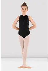 BLOCH BLOCH CL9265 YOUTH TWIST MOCK NECK ZIP UP LEOTARD