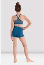 BLOCH BLOCH CR8464 YOUTH TWIST V FRONT SHORTS
