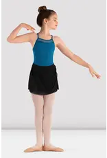 BLOCH BLOCH CR9281 YOUTH TWIST MESH PULL ON SKIRT