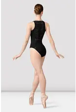 BLOCH BLOCH L5297 ADULT TWIST MESH BACK CAMISOLE LEOTARD