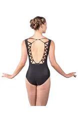 BALLET ROSA BALLET ROSA ROUGE SCOOP FRONT WEAVE BACK LEOTARD
