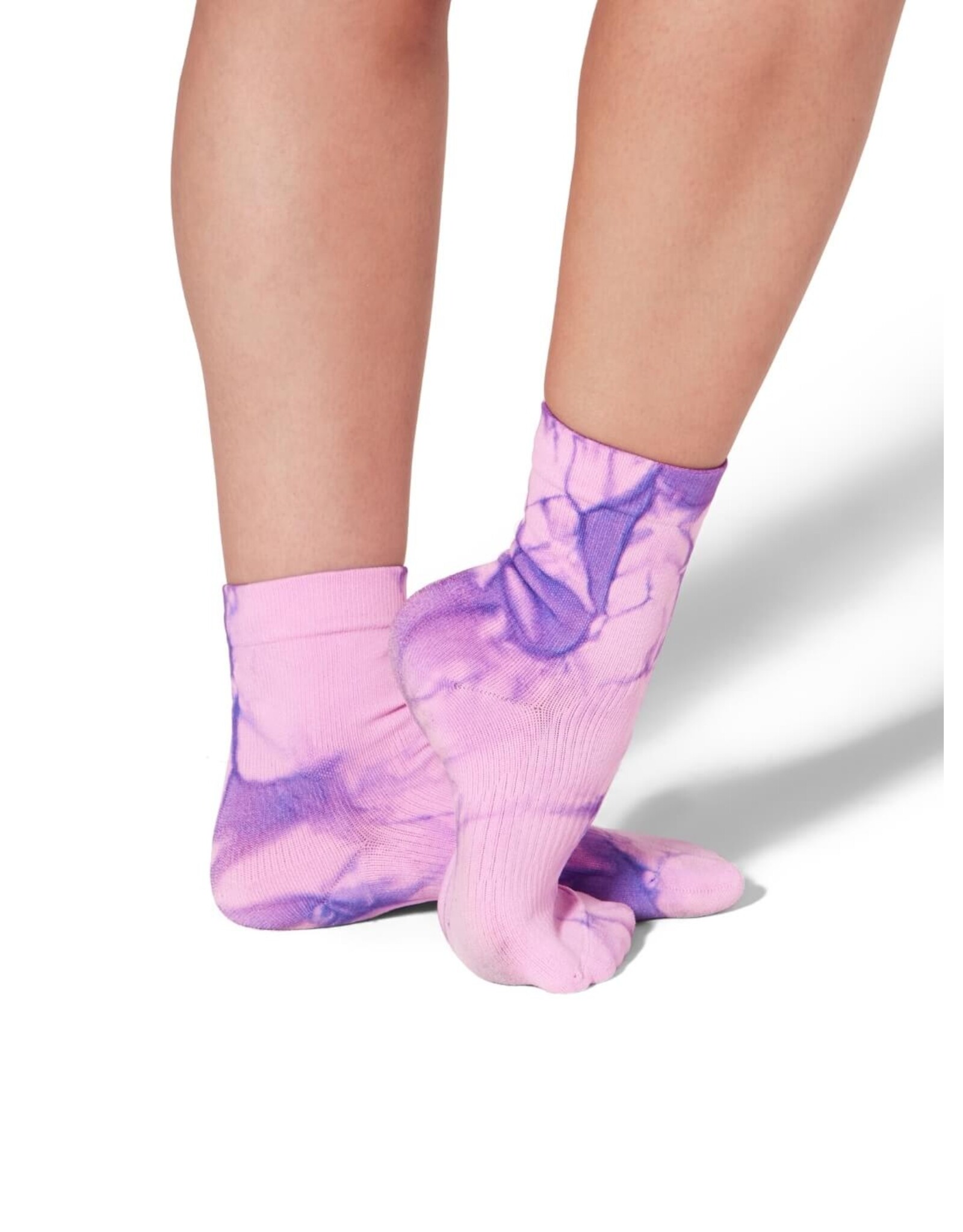 CAPEZIO CAPEZIO TYE DYE LIFEKNIT SOX II H072