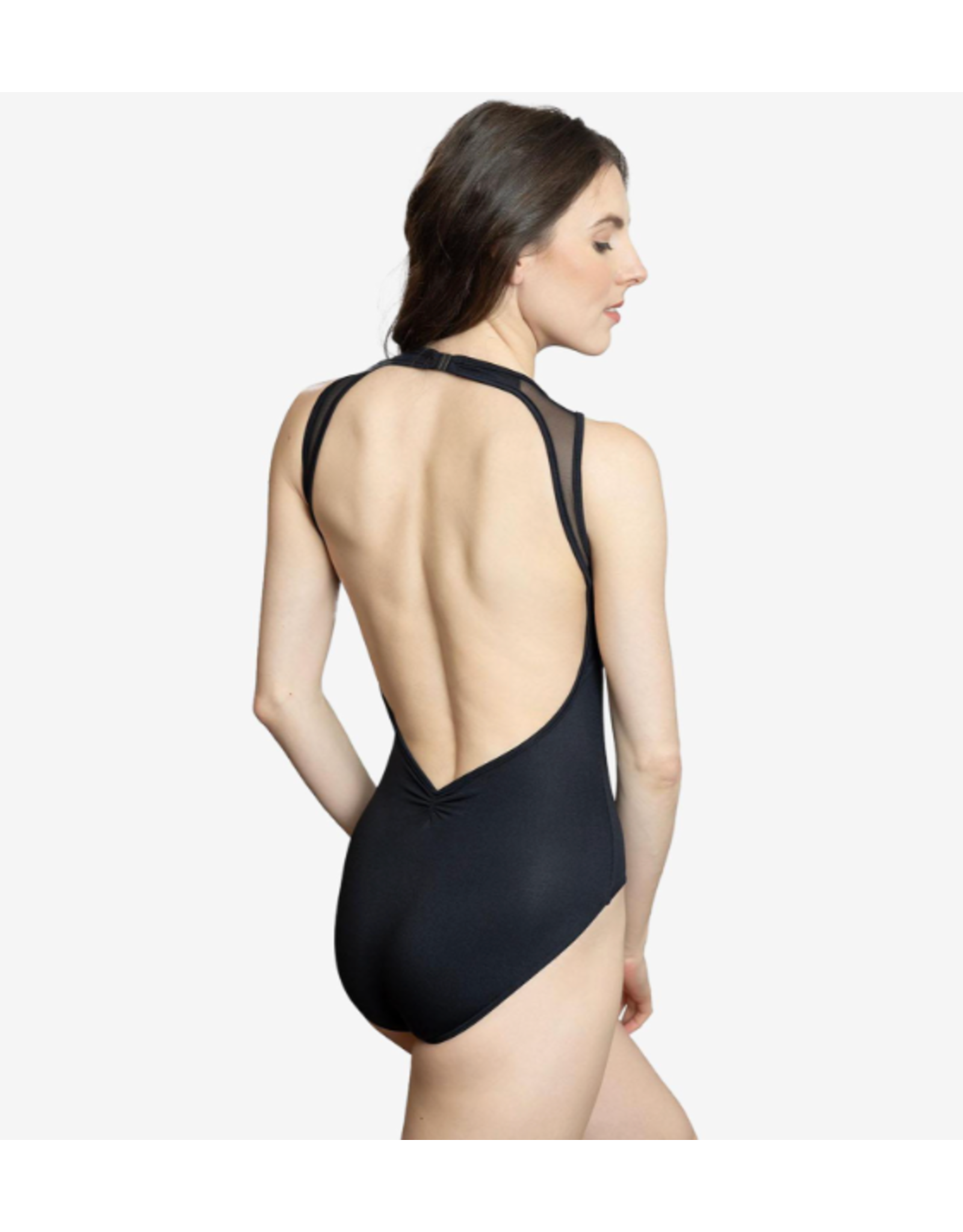 SO DANCA TP175 SO DANCA ADULT HIGH NECK KEYHOLE LEOTARD