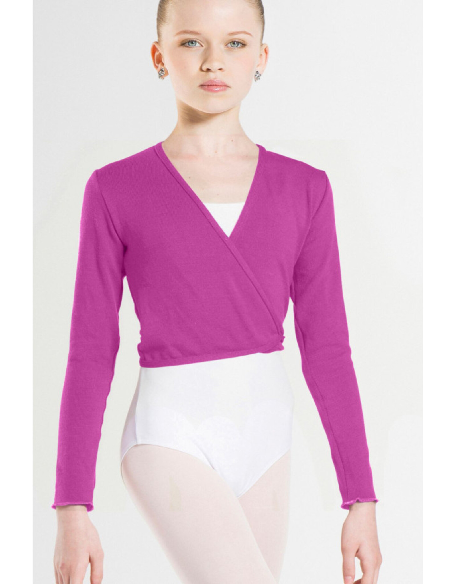 WEAR MOI WEAR MOI YOUTH MENUET WRAP TOP