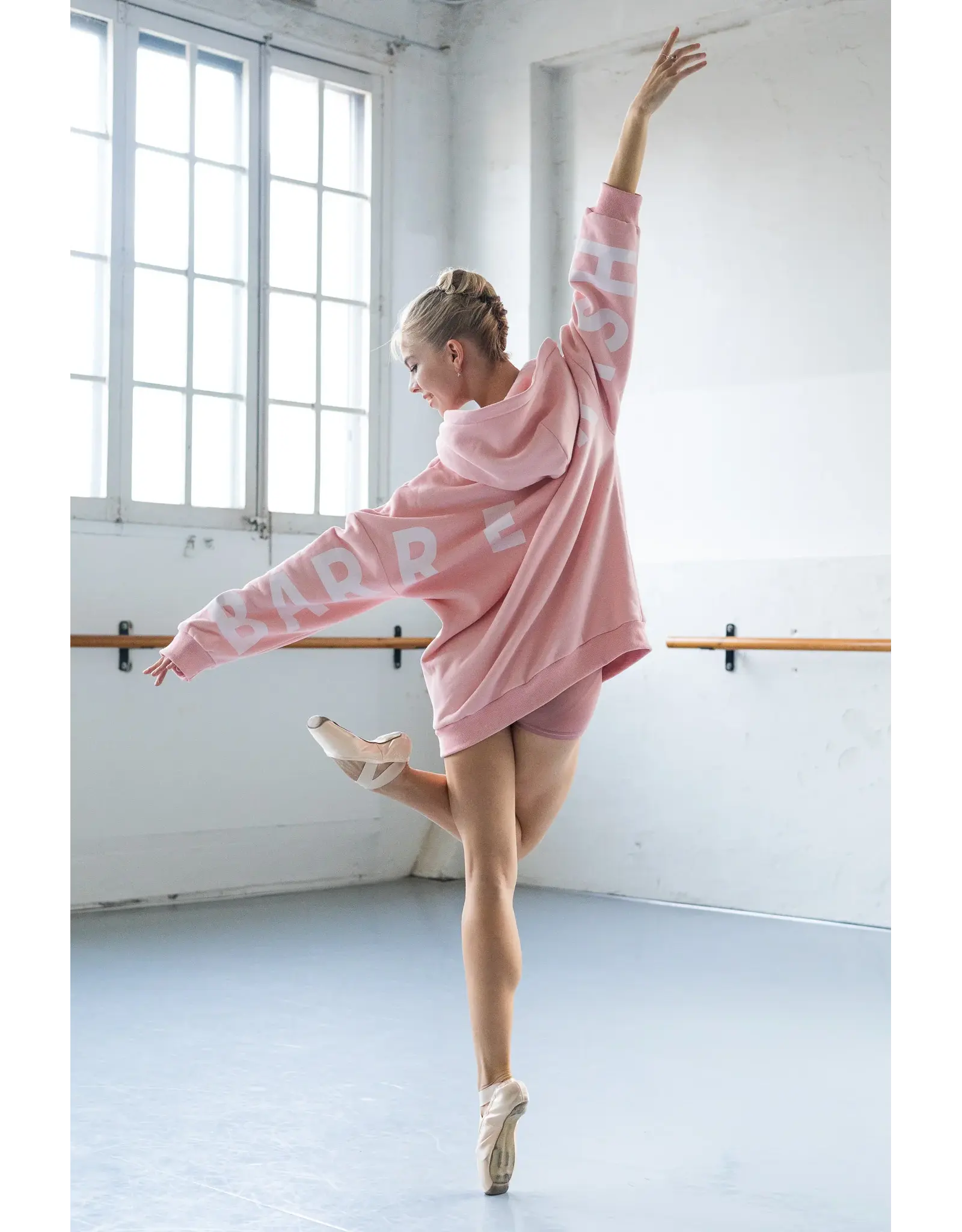 BARRE TRASH BARRE TRASH THE OVERSIZED HOODIE