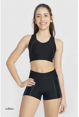 SO DANCA SO DANCA BY58C YOUTH V-NECK SPORTS BRA