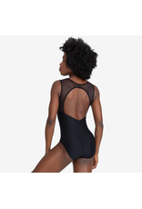 SO DANCA SO DANCA ADULT MESH NECKLINE LEOTARD BY57