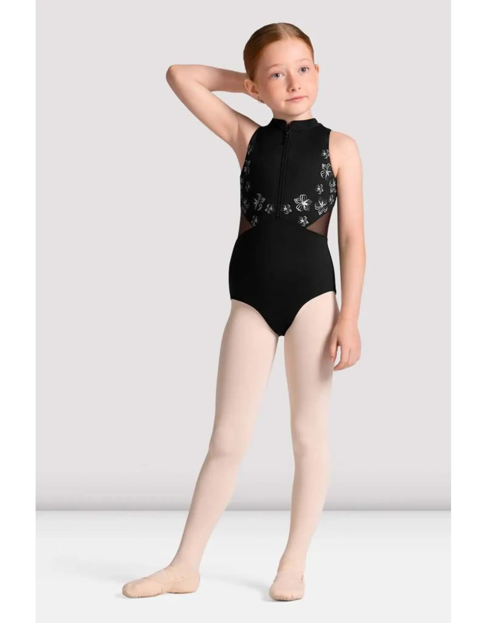 BLOCH CAYLA ZIP FRONT LEOTARD