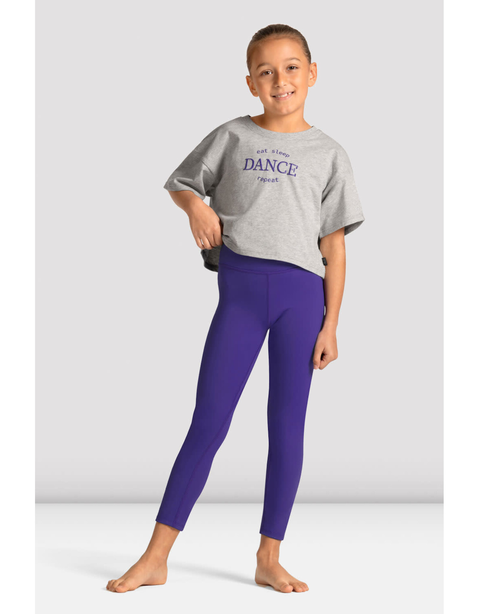 MIRELLA YOUTH CROP DANCE TEE