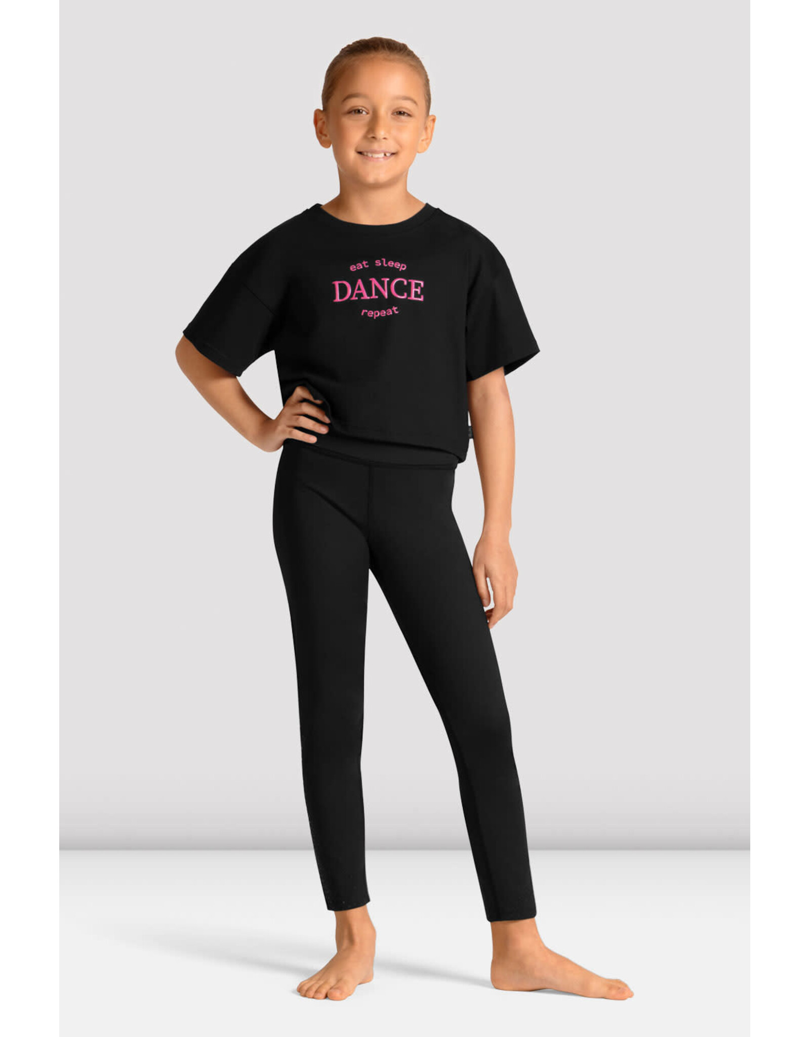 MIRELLA YOUTH CROP DANCE TEE