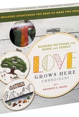 Love Grows Here Embroidery