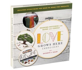 Love Grows Here Embroidery