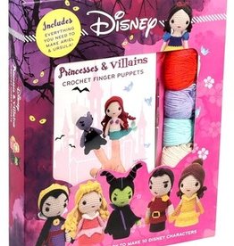 Disney Princesses & Villains Crochet Finger Puppets