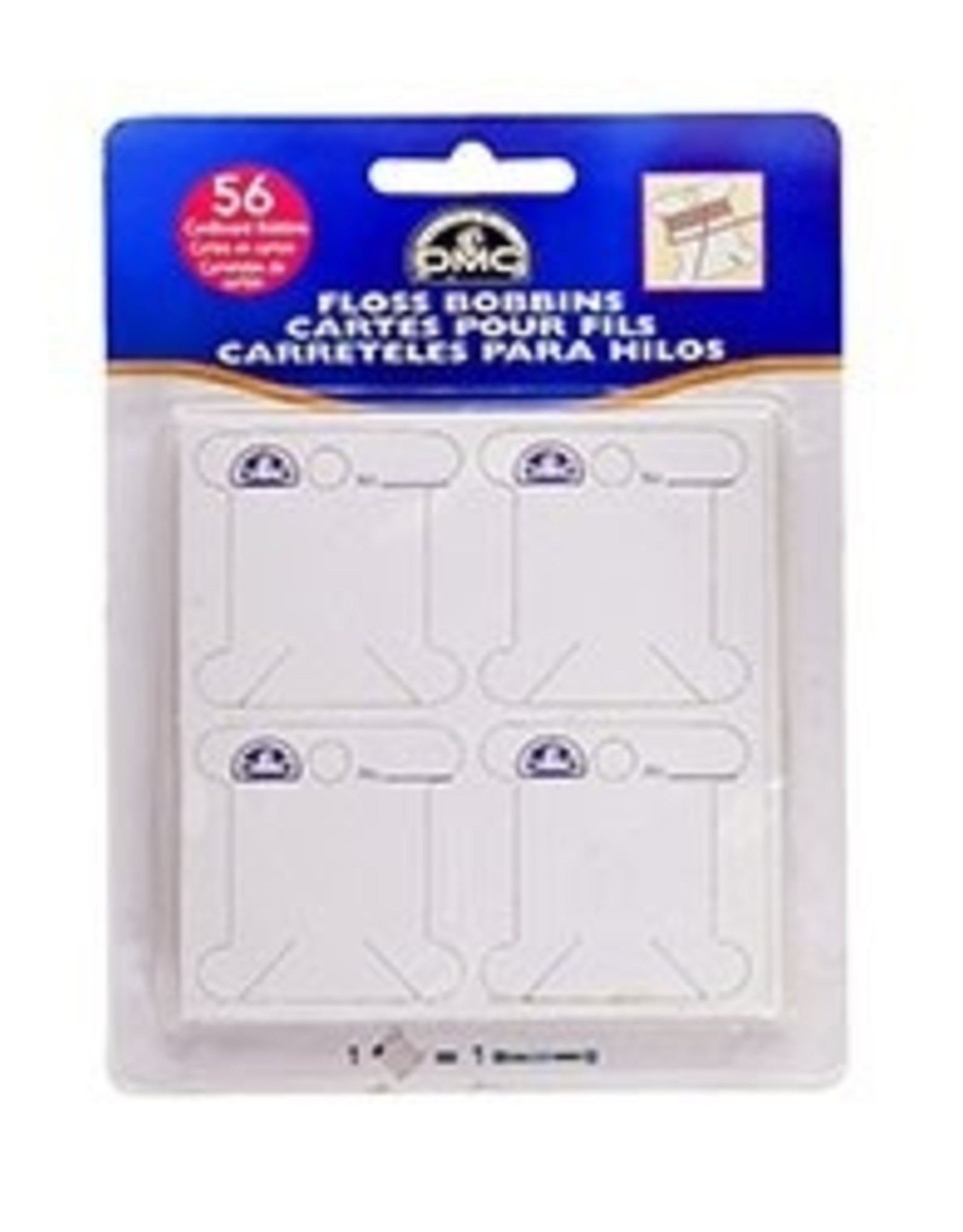 DMC DMC Floss Bobbins - Cardboard