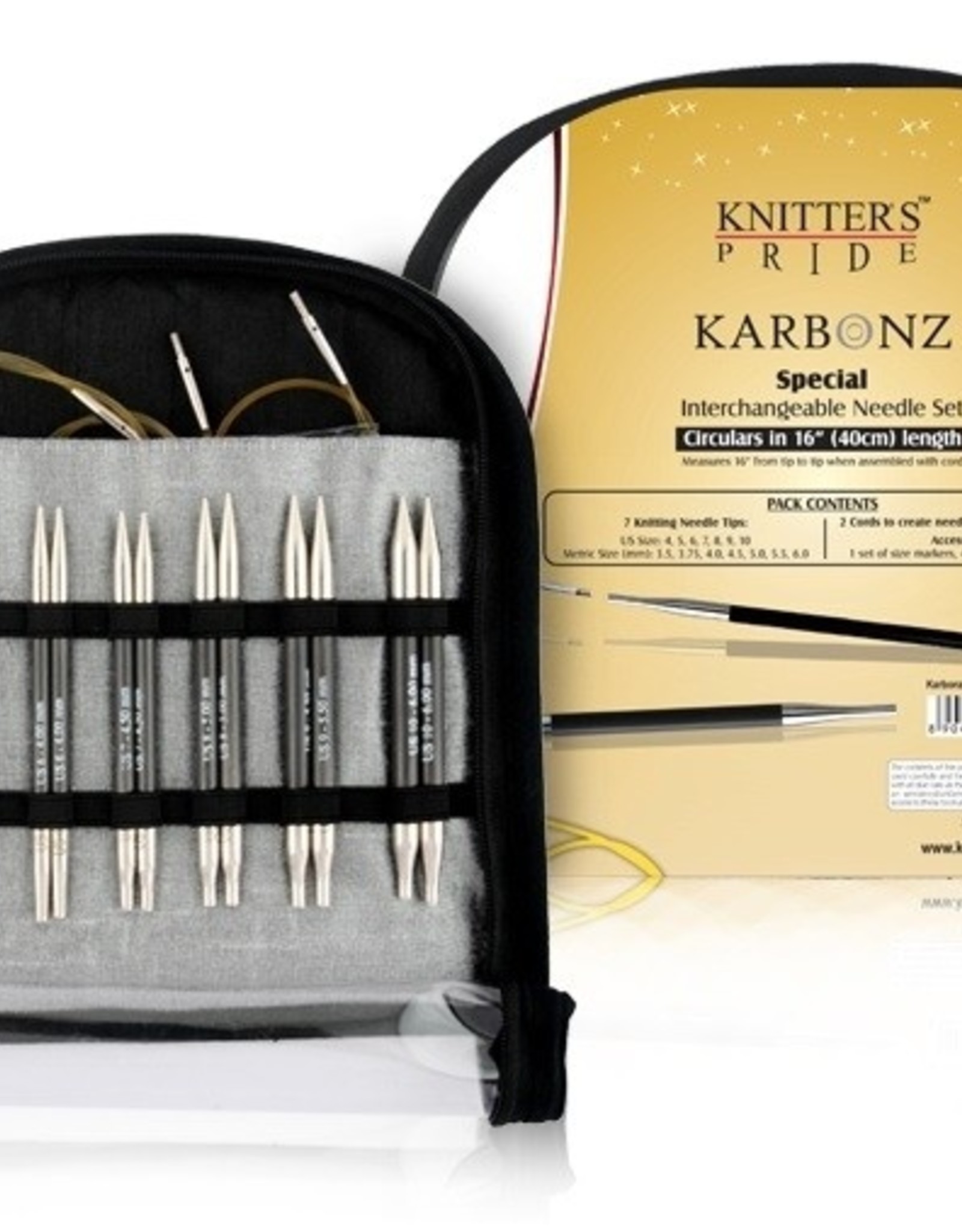 Knitters Pride Karbonz Special IC Set 16"