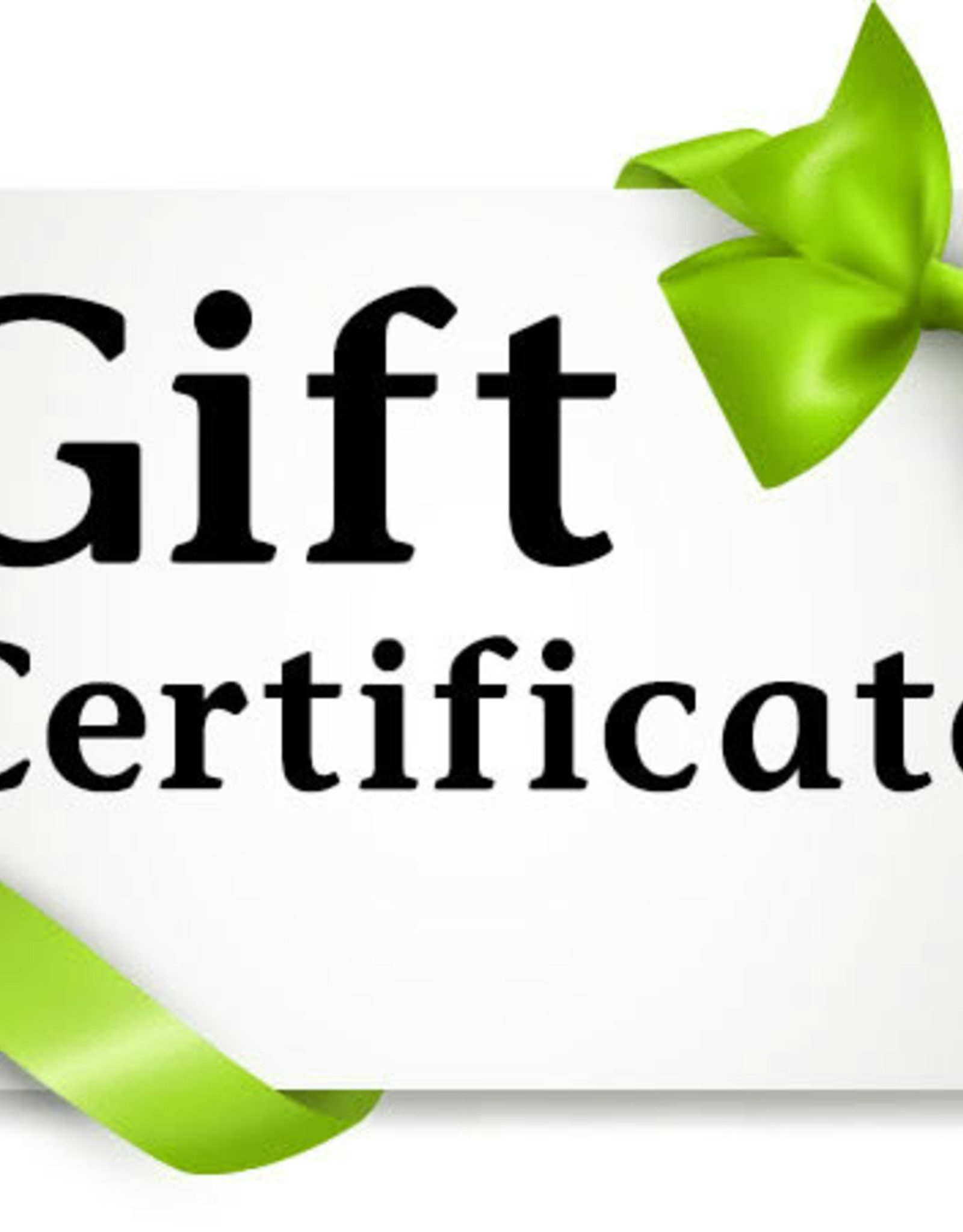 Gift Certificate