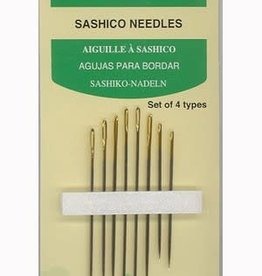 Sashiko Needles, 4 Sizes / 8 Needles
