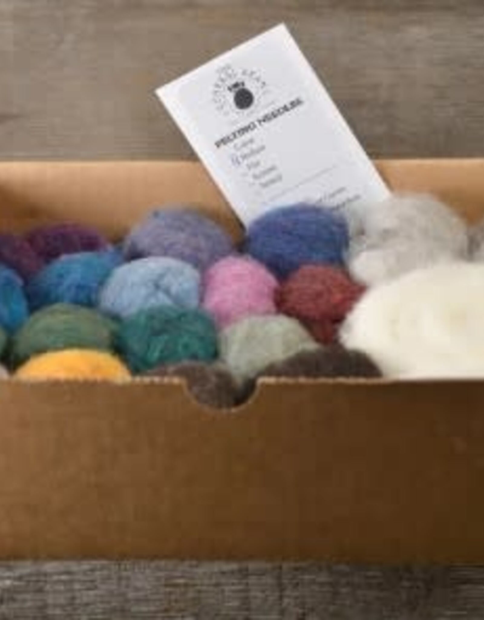 The General Bean Needle Felting Colour Pack - Heathers