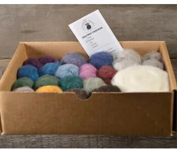 Needle Felting Colour Pack - Heathers