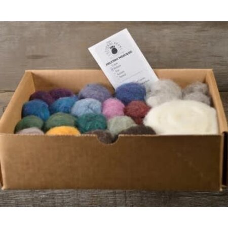 Needle Felting Colour Pack - Heathers
