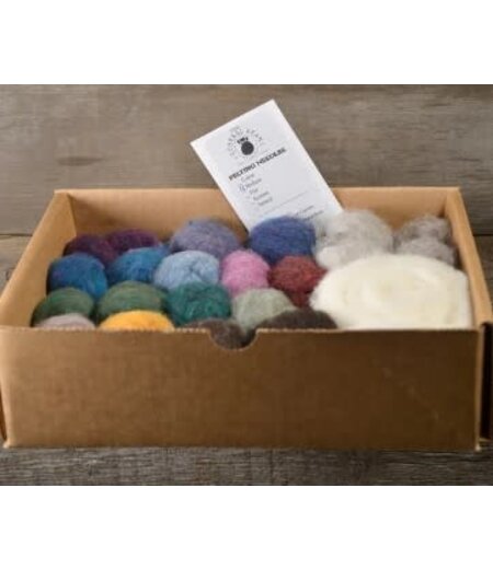 Needle Felting Colour Pack - Heathers