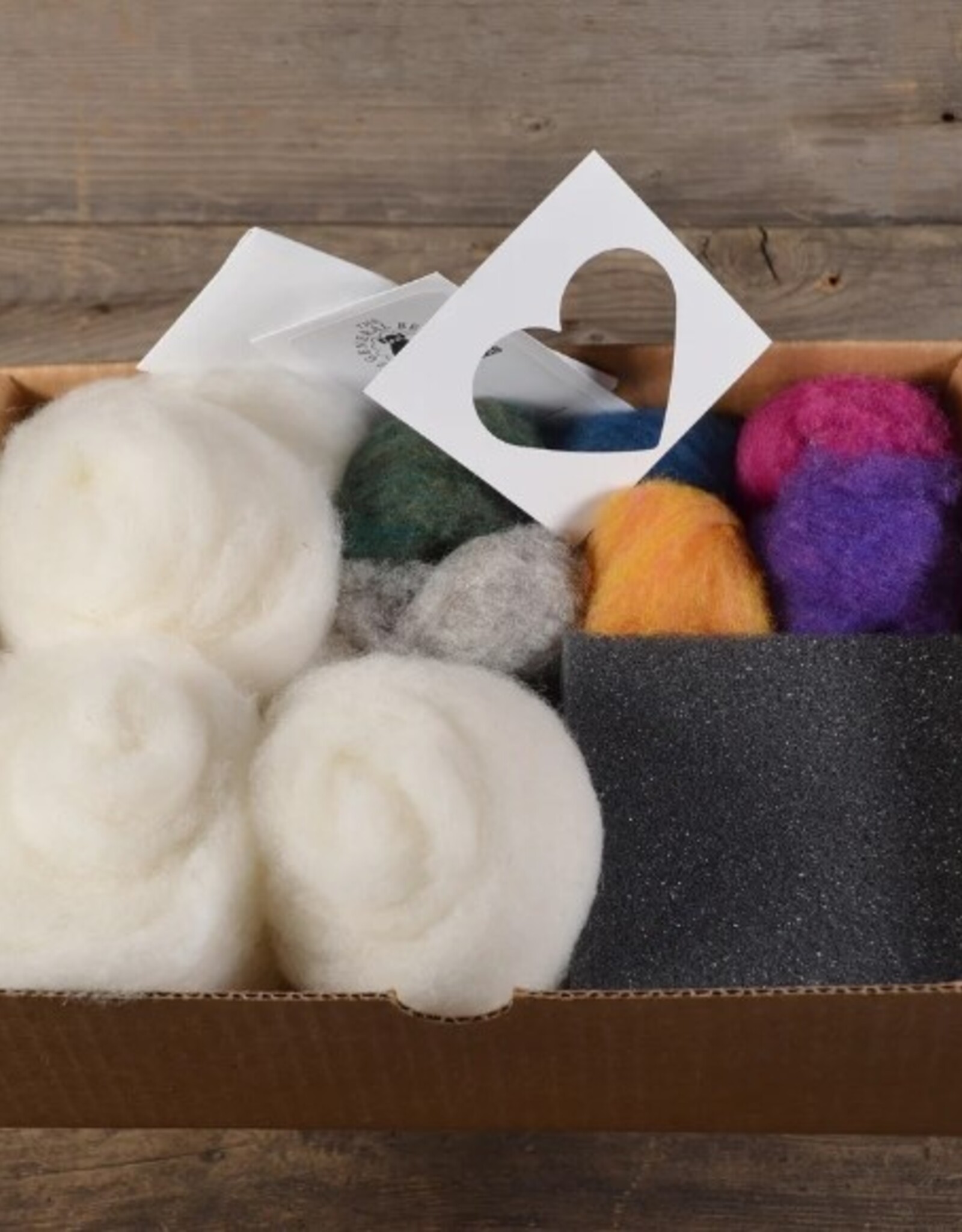 The General Bean Dryer Ball Needle Felting Kit