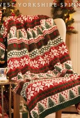 West Yorkshire Spinners The Croft Woodside Christmas Blanket Kit