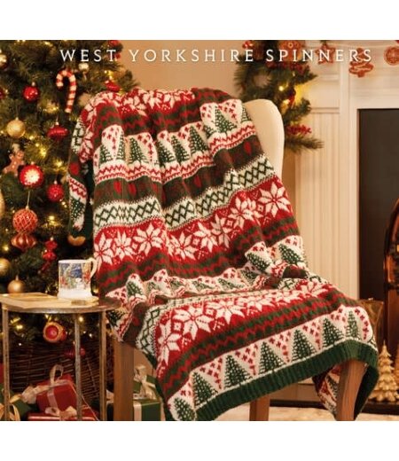 The Croft Woodside Christmas Blanket Kit