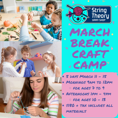 March Break Craft Camp