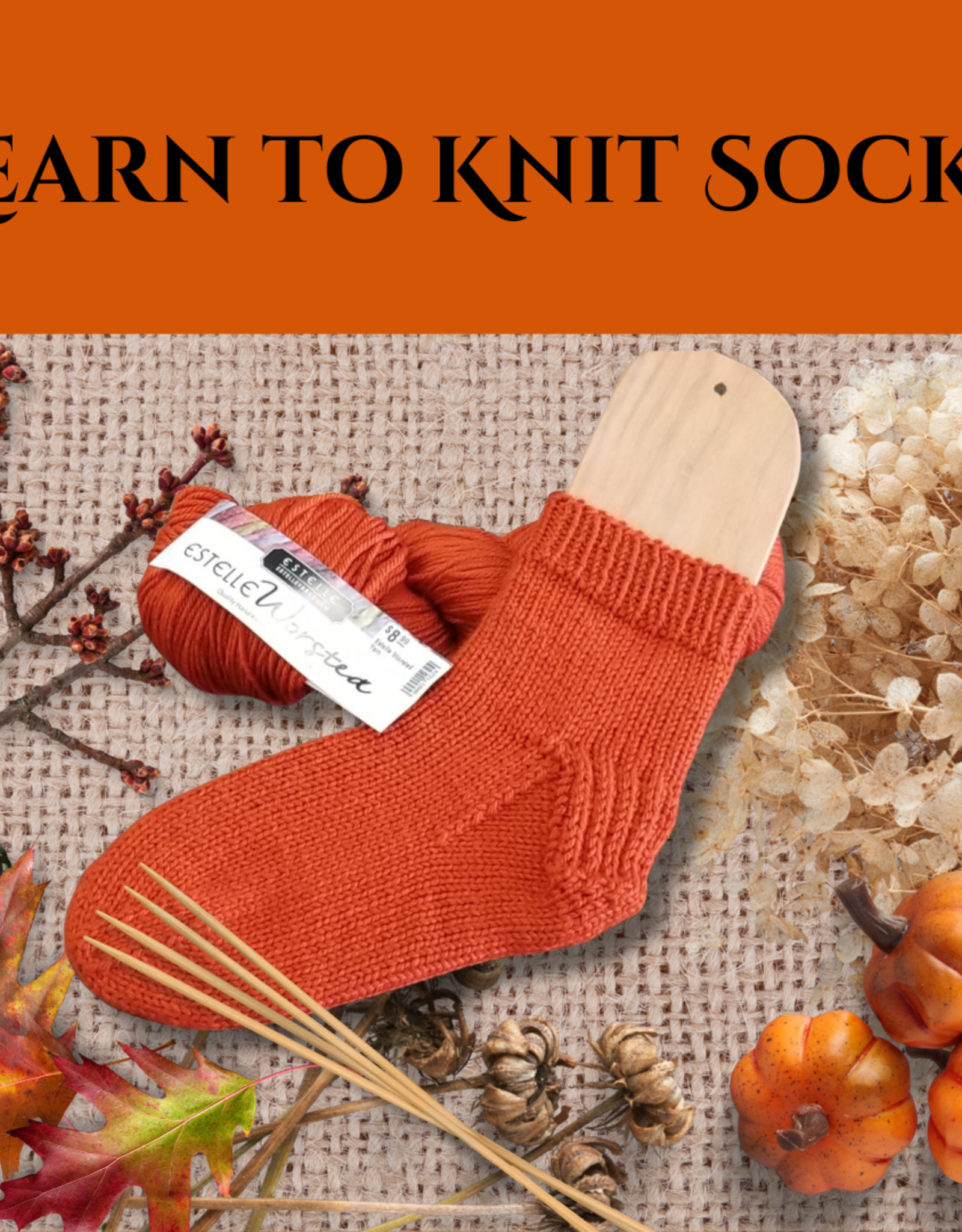 Learn to Knit Socks