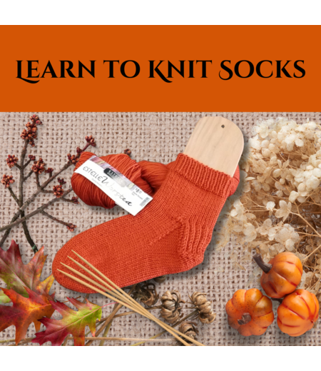 Learn to Knit Socks