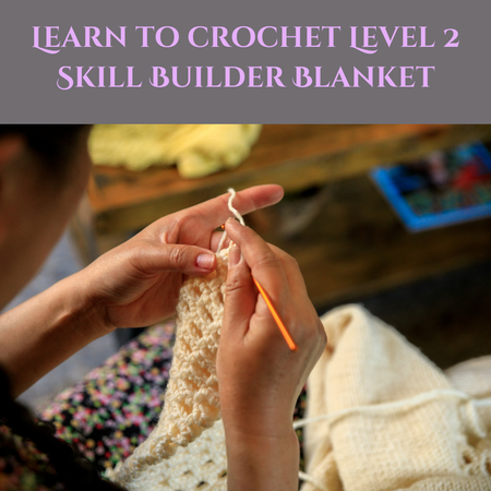 Crochet Level 2 Skill Builder - Sampler Blanket