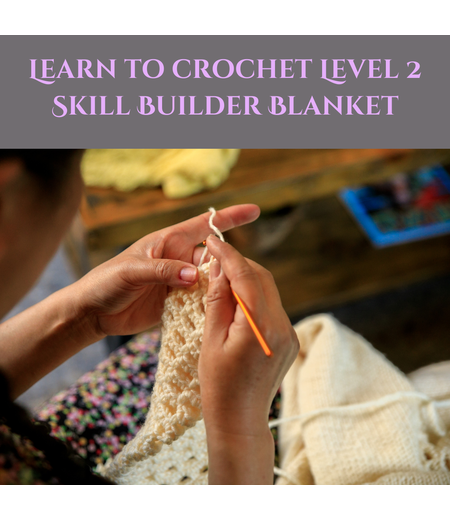 Crochet Level 2 Skill Builder - Sampler Blanket