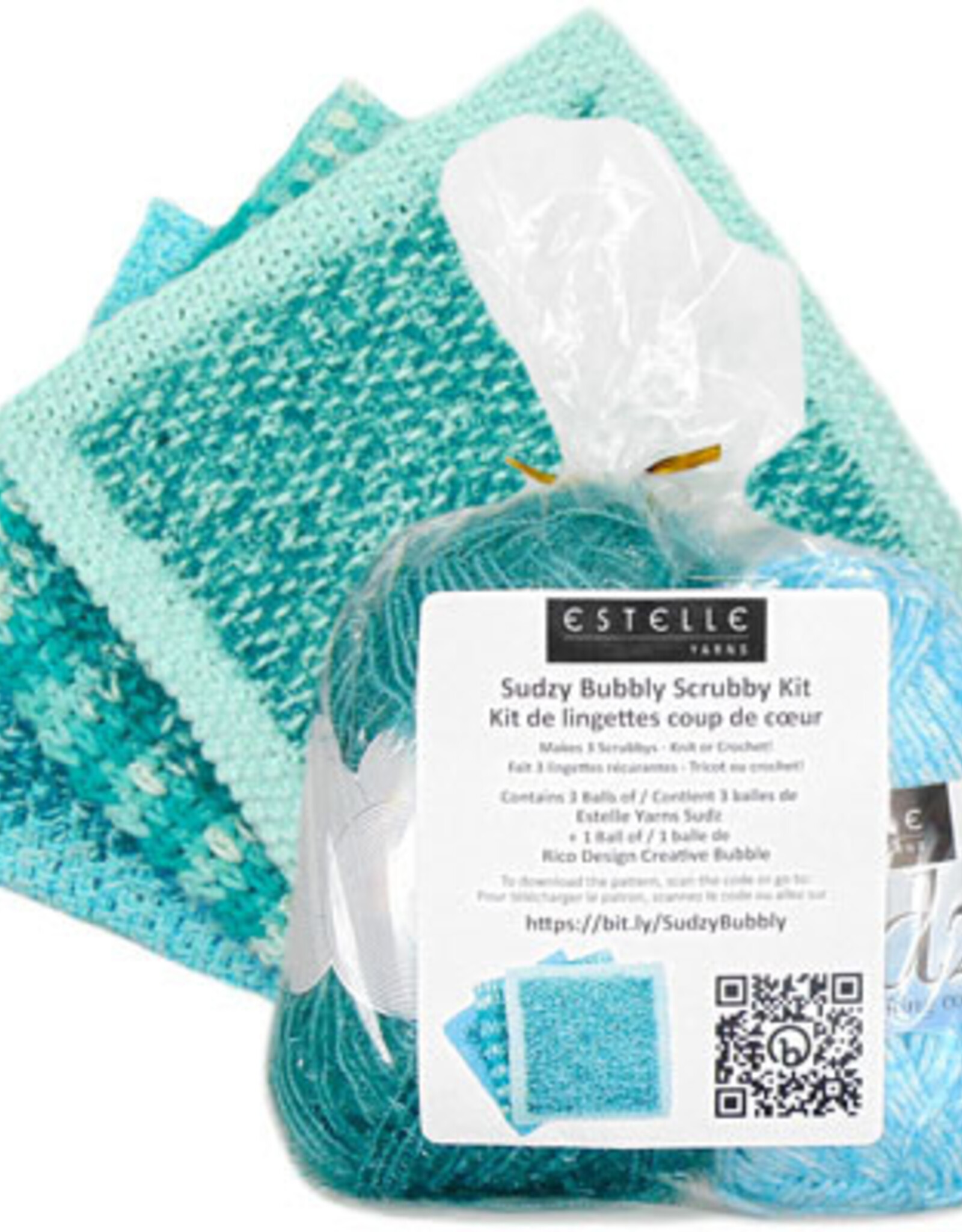 Estelle Yarns Estelle Sudzy Bubbly Scrubby Kits