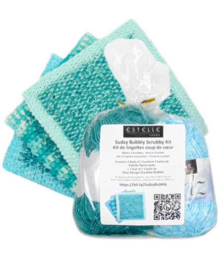 Estelle Sudzy Bubbly Scrubby Kits