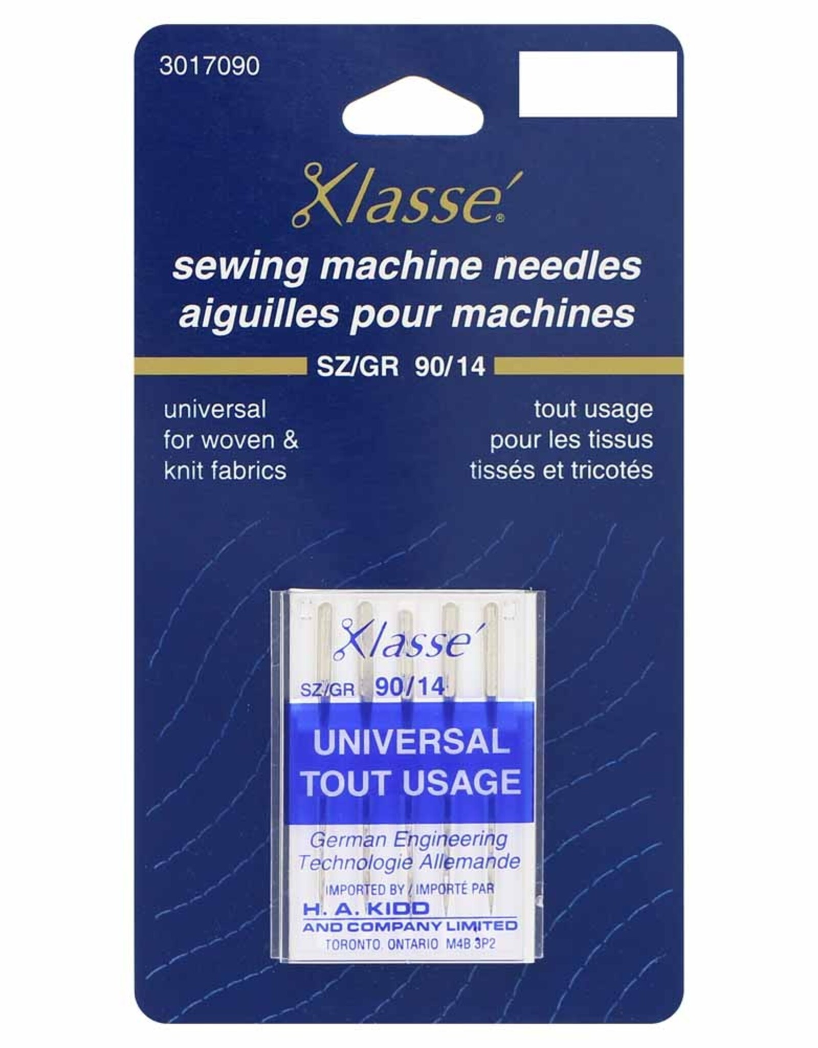 Klasse Sewing Machine Needles - Universal