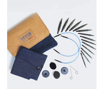 Indigo Wood "Mini" Interchangeable Needles Set - 2"