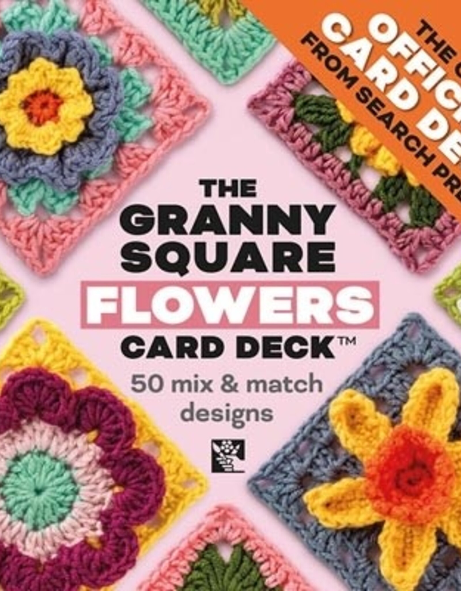 Granny Square Flowers Card Deck