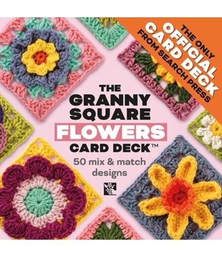 Granny Square Flowers Card Deck